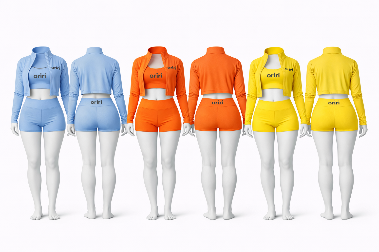 3 PIECE ACTIVE SHORT SET