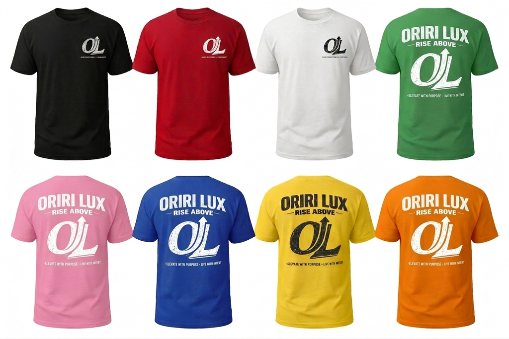 ORIRI LUX GRAPHIC TEE - White Logo