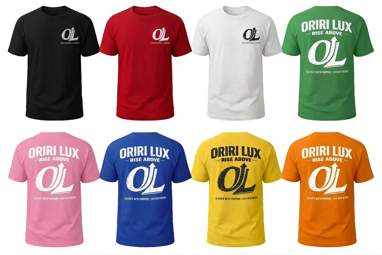 ORIRI LUX GRAPHIC TEE - White Logo