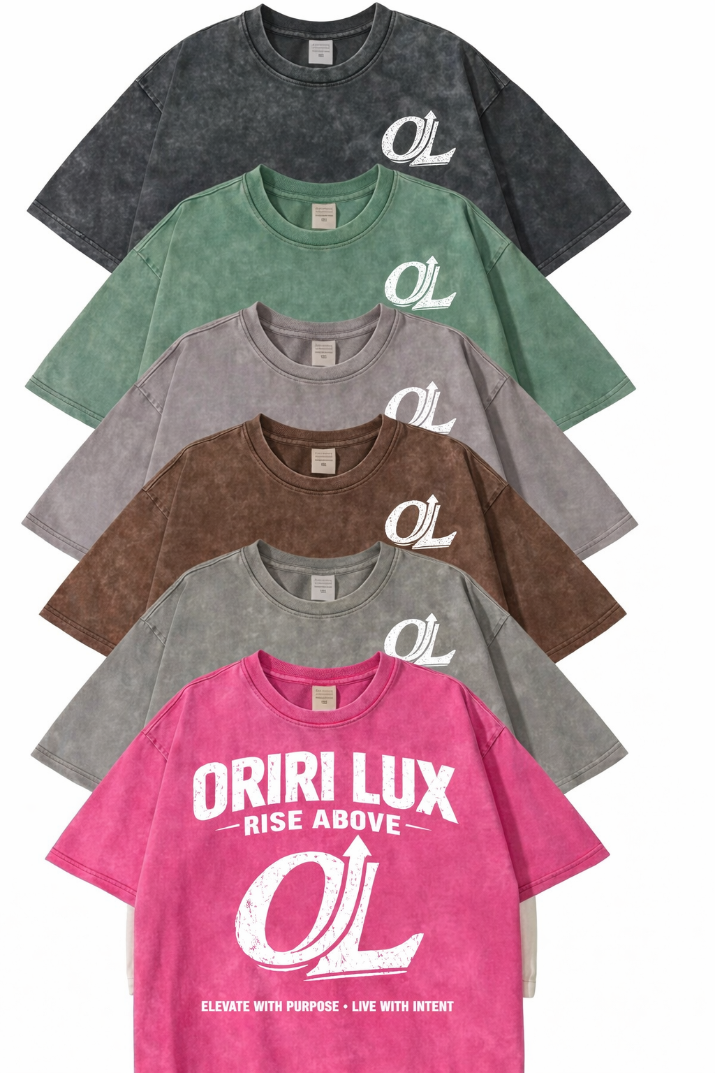 ACID WASH ORIRI LUX TEE