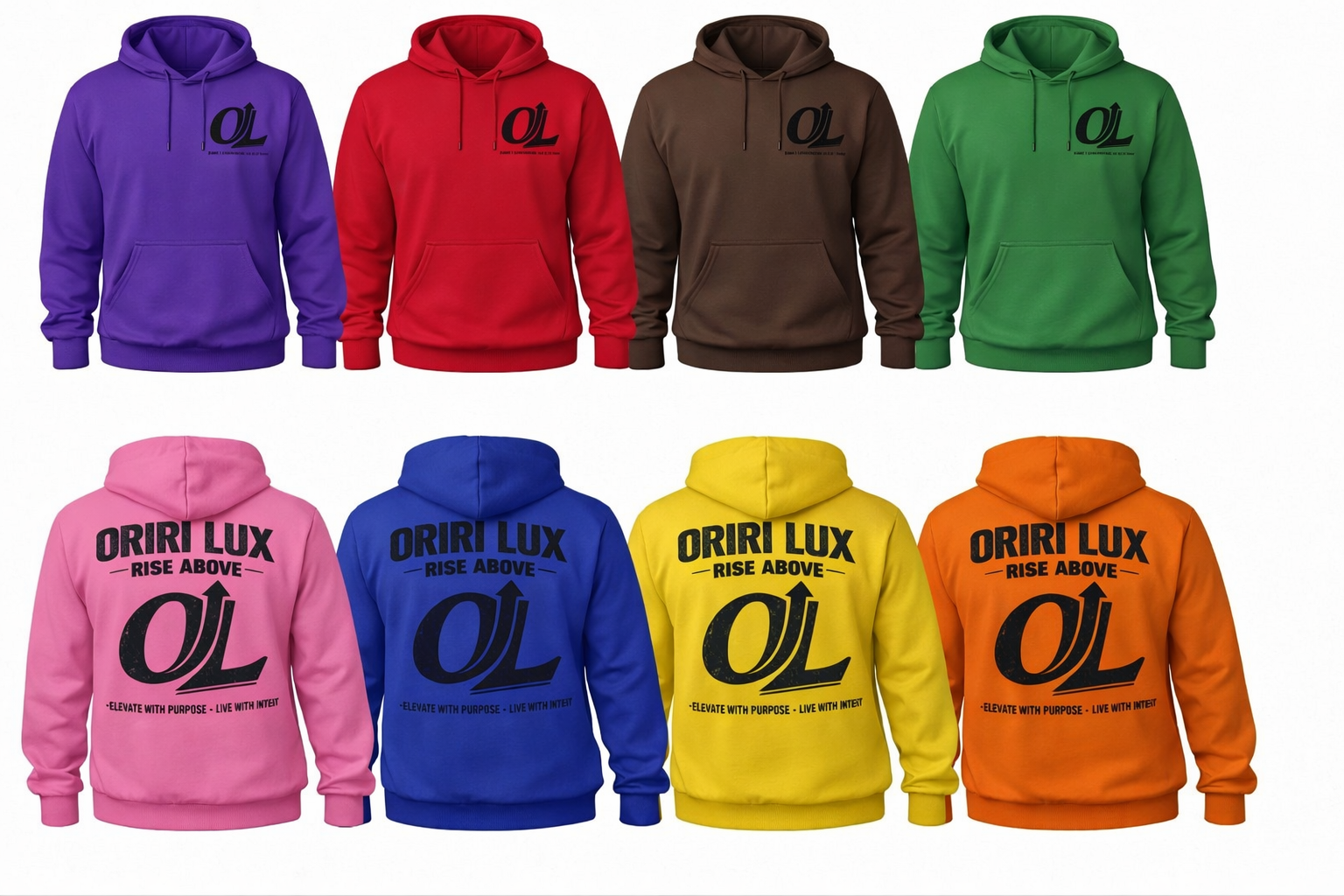 ORIRI LUX GRAPHIC TEE - Black Logo