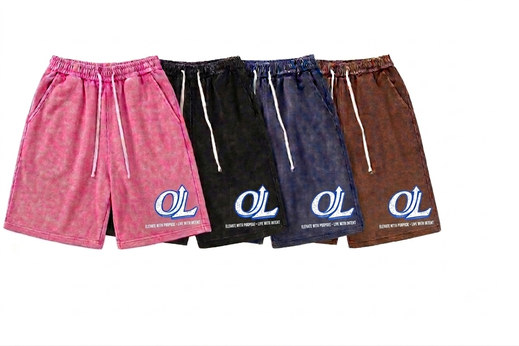 ACID WASH ORIRI LUX SHORTS