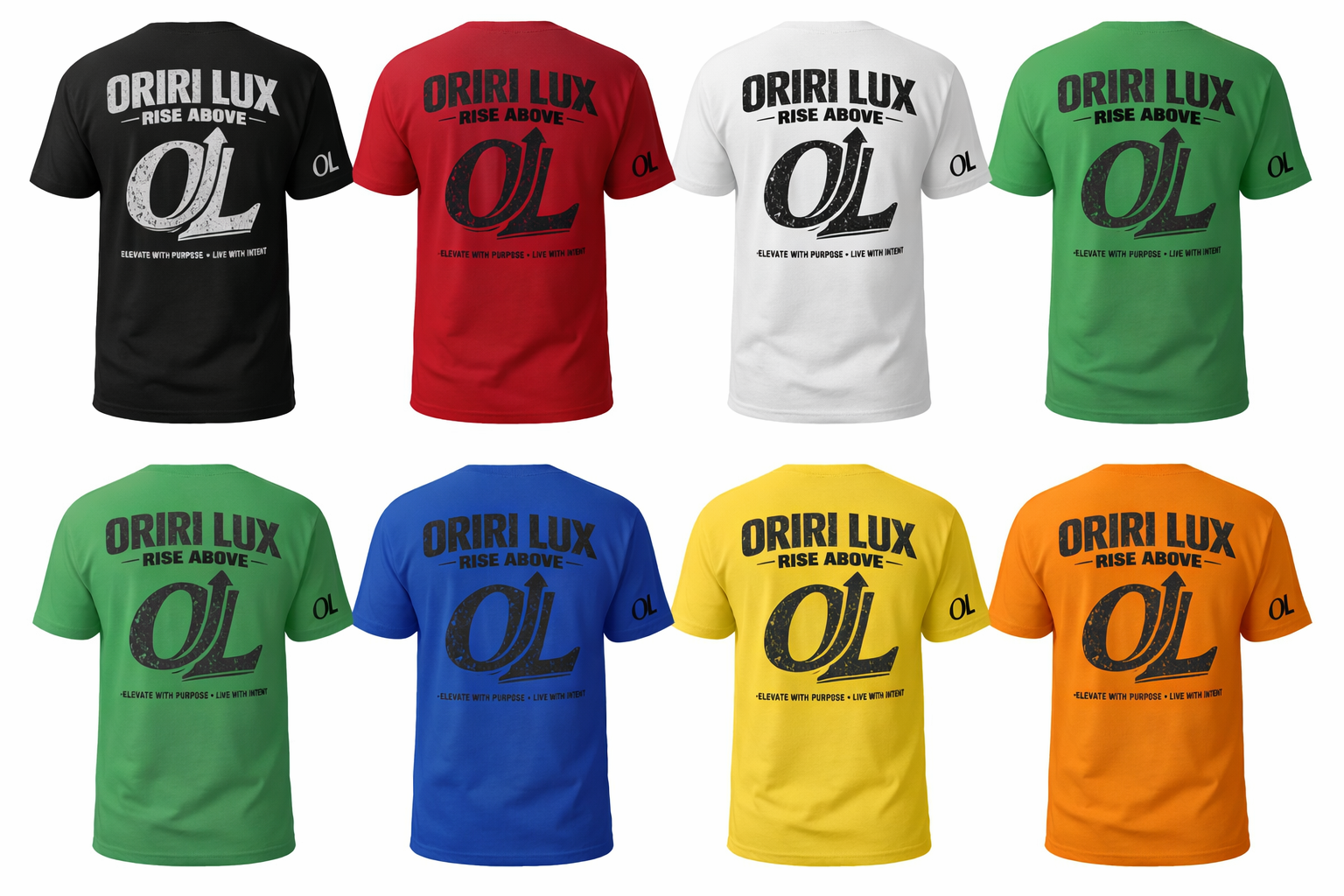 ORIRI LUX GRAPHIC TEE - Black Logo