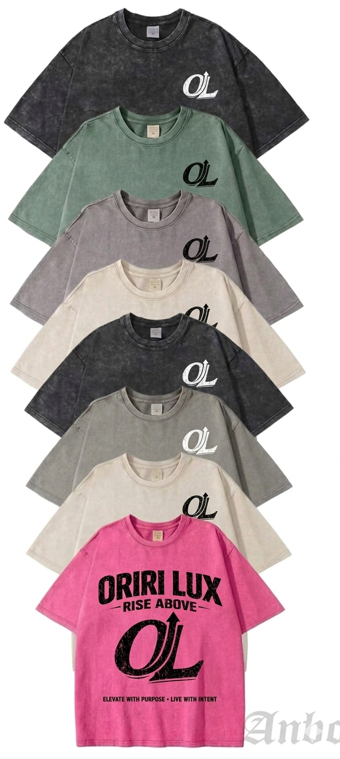 ACID WASH ORIRI LUX TEE